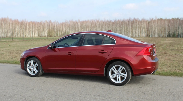 Volvo S60 cena 44800 przebieg: 193000, rok produkcji 2014 z Siedlce małe 704